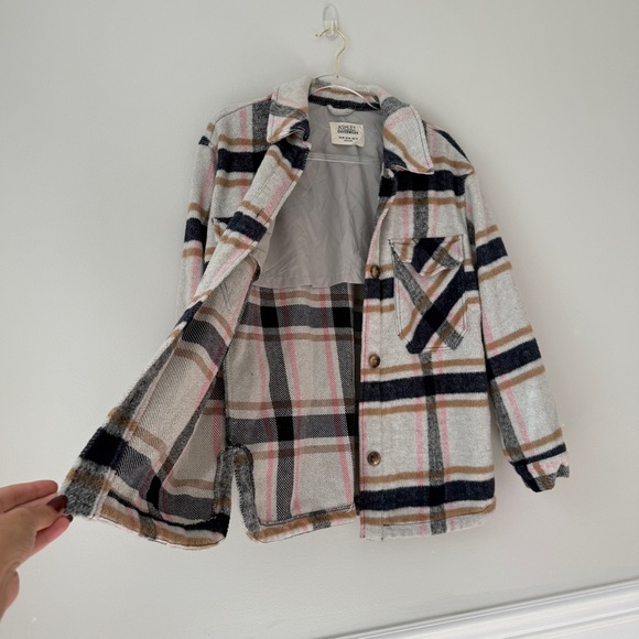 Ashley by 26 International Outerwear Flannel Shacket Sz M - Picture 5 of 9